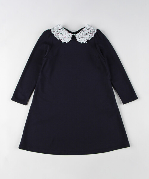 COMME CA ISM（コムサイズム） ワンピース フォーマル レース襟付き