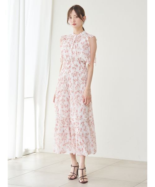 SNIDEL（スナイデル） ワンピース Sustainableヘアラインフラワー