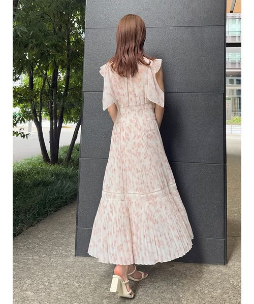 SNIDEL（スナイデル） ワンピース Sustainableヘアラインフラワー