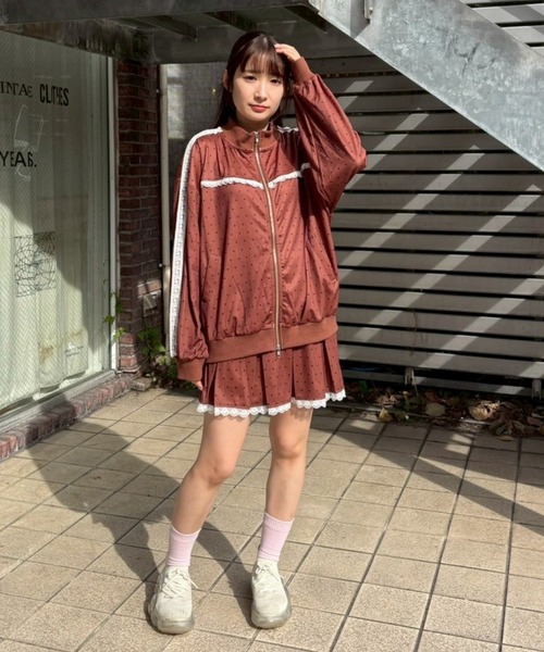 Candy Stripper TINY DOT JERSEY ブルゾン Candy Stripper