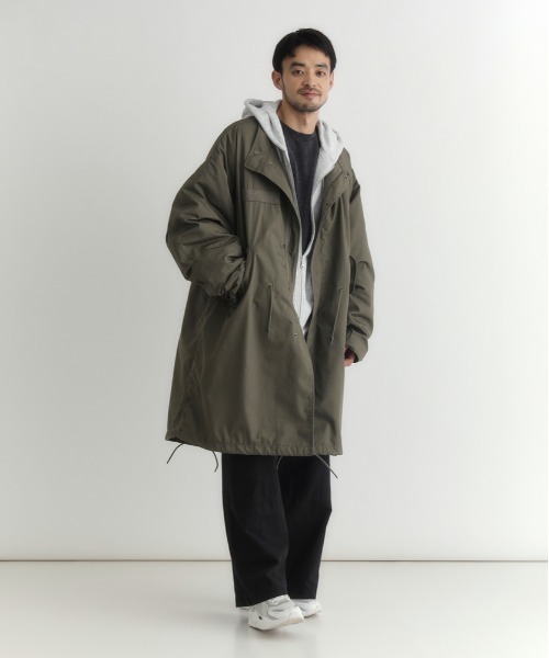 BACK NUMBER モッズコート コート 「BACK NUMBER」ライナー付きモッズ