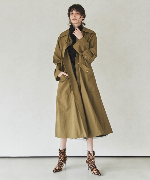 LA BELLE ETUDE（ラベルエチュード） トレンチコート コート 「Belle