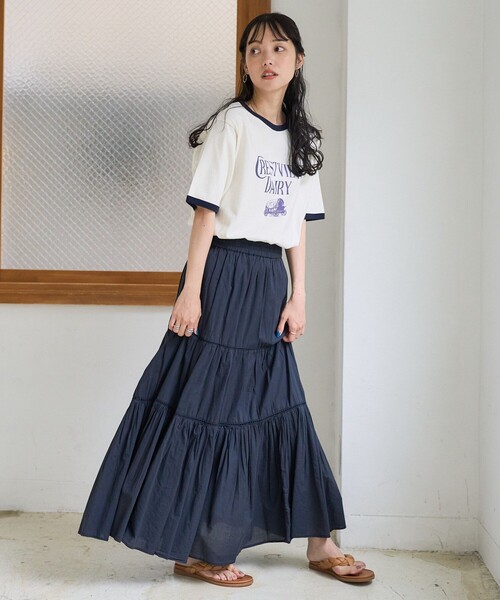 FREAK'S STORE（フリークスストア） スカート インド はしごレース