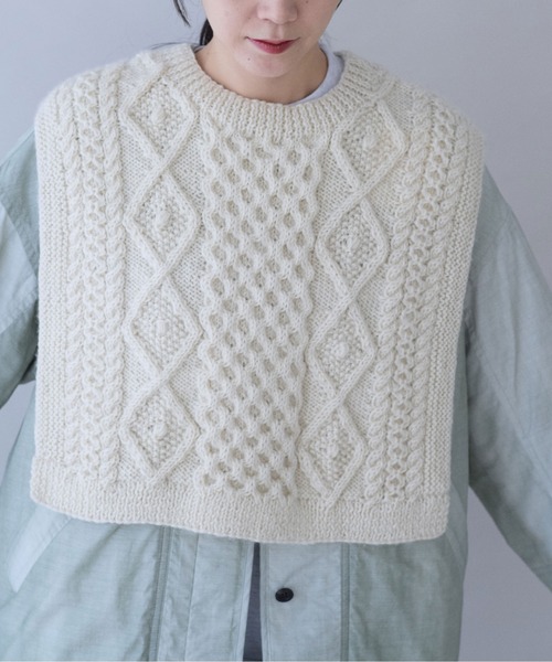 yuni ニット セーター ネパールハンドニット ベスト レディース