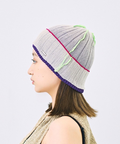 CA4LA（カシラ） ニット帽 ニットキャップ CLEAR レディース