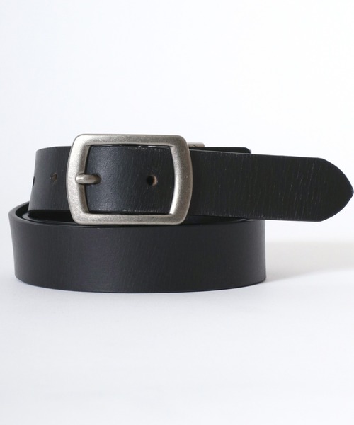 Lee（リー） ベルト Leather Narrow Belt/30mm 牛革 ラウンドスクエア