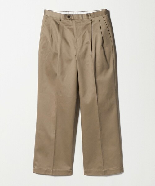 DISTRICT（ROSSIGNOL） チノパン 「District」2プリーツ ワイド