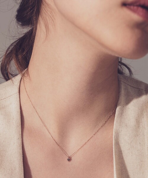 ete（エテ） ネックレス K18MPG プチ ネックレス レディース