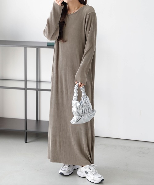 ワンピース セルフカットプリーツワンピース : ZOZOTOWN Yahoo!店