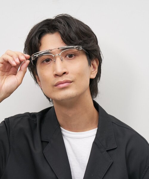 Zoff（ゾフ） 伊達メガネ メガネ 眼鏡 ウェリントン型メガネ｜跳ね上げ