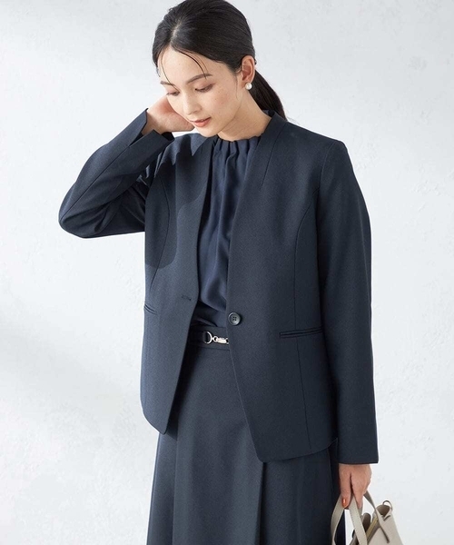 a.v.v（アー・ヴェ・ヴェ） スーツ 「洗える/イージーケア/毛玉になり