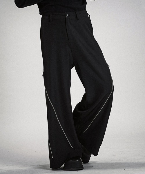 NO ID.（ノーアイディー） スラックス 「NO ID.」Changing Flare