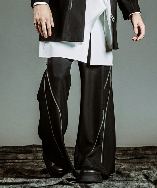 NO ID.（ノーアイディー） スラックス 「NO ID.」Changing Flare