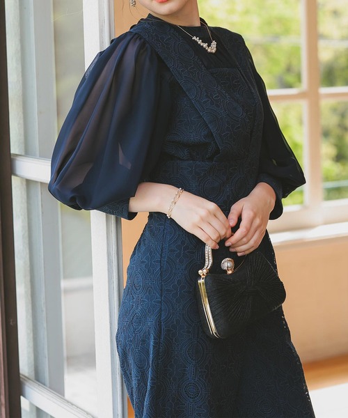 Dorry Doll（ドリードール） パンツドレス レトロレースパンツドレス