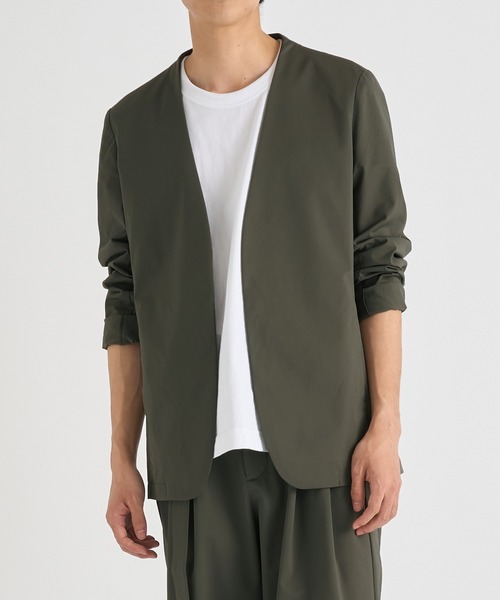 ATTACHMENT（アタッチメント） ジャケット ノーカラージャケット