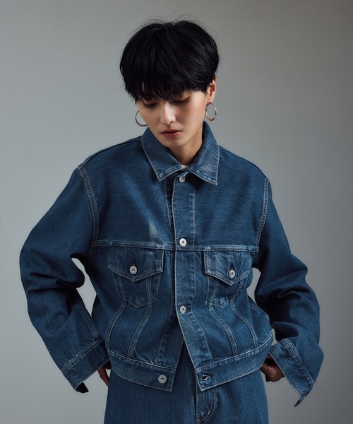 KURO デニムジャケット gジャン 「KURO for SALON（クロ）」別注カルラ