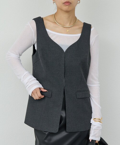 GALLARDAGALANTE（ガリャルダガランテ） ベスト ジレ ビスチェジレ