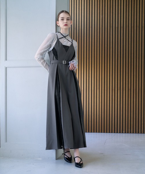 HARE（ハレ） ワンピース 「CEREMONY SET UP対応」レースデザイン