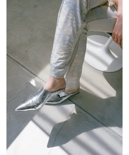sahara（サハラ） パンプス Cracked Metallic Pumps : ZOZOTOWN Yahoo
