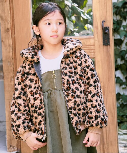 ikka（イッカ） ブルゾン アウター リバーシブルボアブルゾン（110