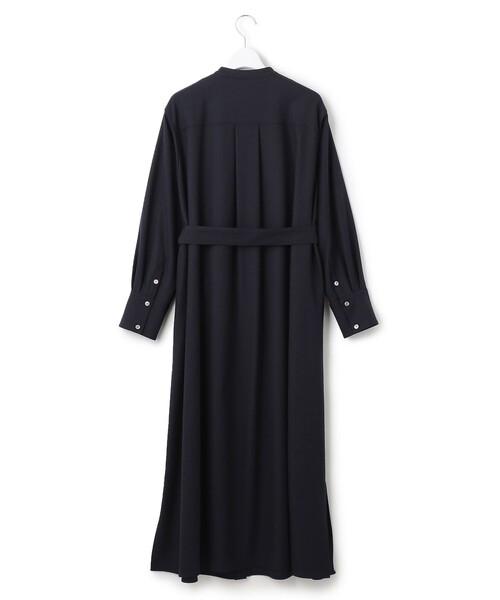 ワンピース 「CLASSY.コラボ/洗える」ウールストレッチツイル