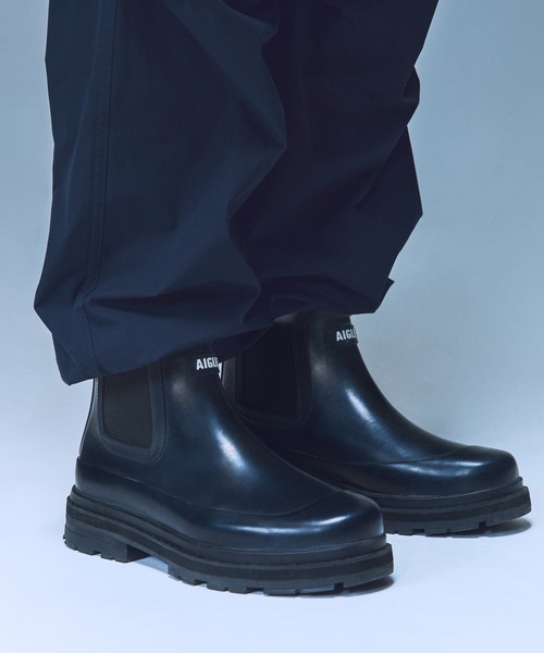 AIGLE（エーグル） レインシューズ 長靴 厚底 防水 ソフトレイン M2