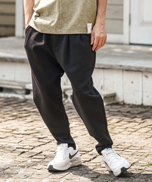 CAMBIO（カンビオ） パンツ mp13621- 裾裏レオパードダンボールパンツ