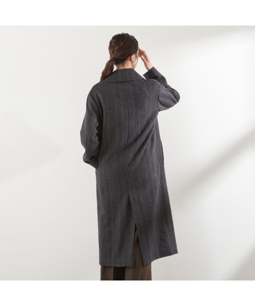 SUIT SELECT コート チェスターコート ダブルブレストロングチェスター