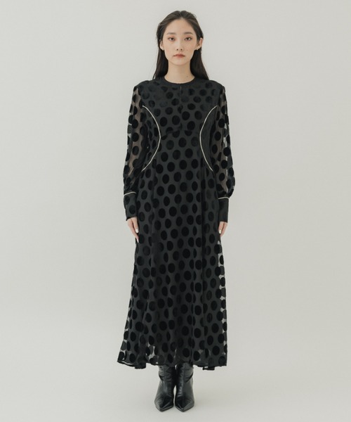 CLANE（クラネ） ドレス 「CLANE/クラネ」BIG DOT OPAL ONEPIECE