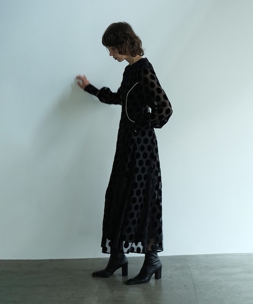 CLANE（クラネ） ドレス 「CLANE/クラネ」BIG DOT OPAL ONEPIECE