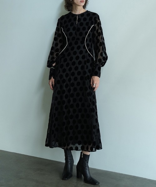 CLANE（クラネ） ドレス 「CLANE/クラネ」BIG DOT OPAL ONEPIECE