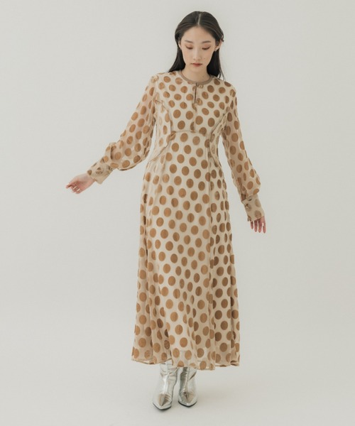 CLANE（クラネ） ドレス 「CLANE/クラネ」BIG DOT OPAL ONEPIECE