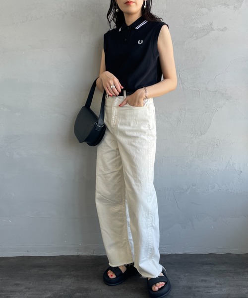 FRED PERRY（フレッドペリー） ポロシャツ ポロ ツインティップライン