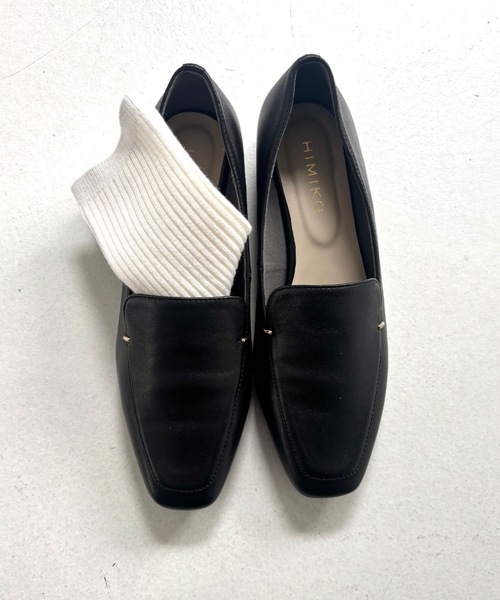 HIMIKO ローファー 「HIMIKO」「WEB限定デザイン」メタルアクセント