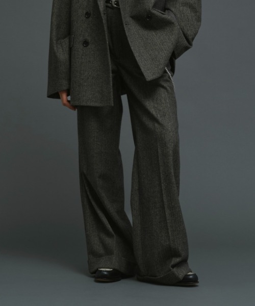 soerte スラックス 0 グレー系その他 メンズ : ZOZOTOWN Yahoo!店