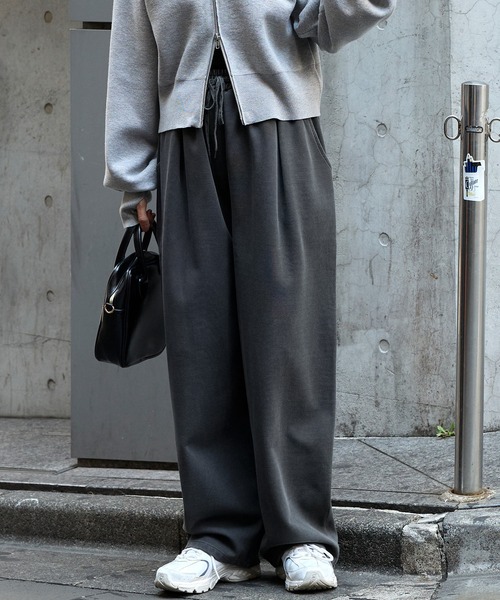 la peau de gem（ラポドゥジェム） パンツ 「LA PEAU DE GEM」flare