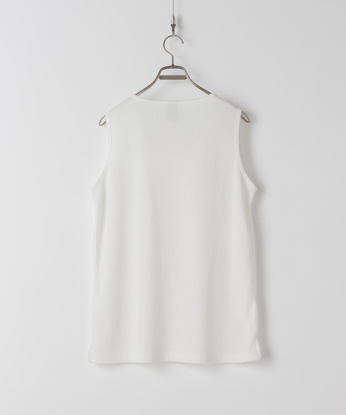 Casper John（キャスパージョン） タンクトップ Waffle layered tank