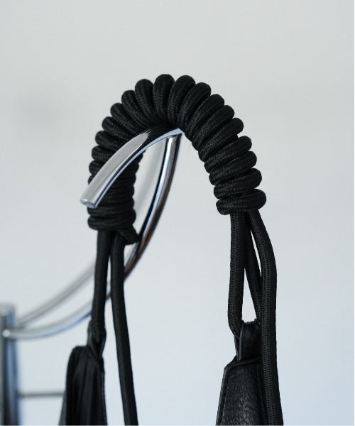 LURAKU トートバッグ Synthetic Leather Rope Handle Bag