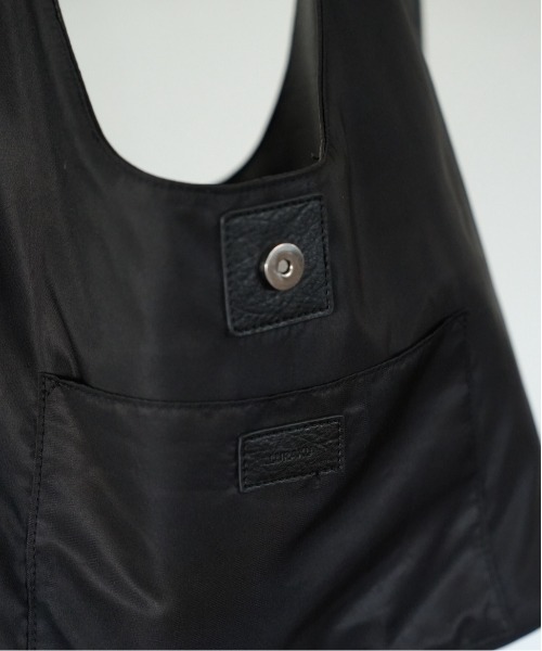 LURAKU トートバッグ Synthetic Leather Rope Handle Bag