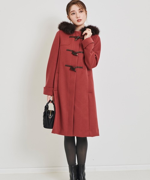 LAISSE PASSE（レッセパッセ） ダッフルコート MEDIUM ネイビー