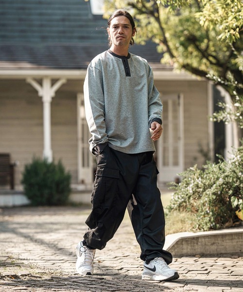 CAMBIO（カンビオ） カーゴパンツ mp13624- TCツイル裾ゴムストッパー