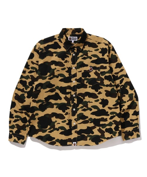A BATHING APE（アベイシングエイプ） シャツ 1ST CAMO ONE POINT