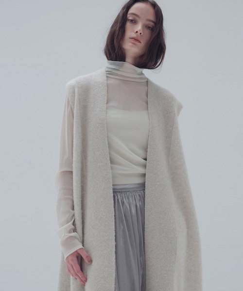 DRESSLAVE（ドレスレイブ） ベスト ジレ yak alpaca long gilet(ヤク