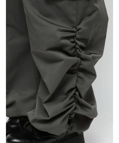 MURUA（ムルーア） パンツ カーゴパンツ レディース シャーリング