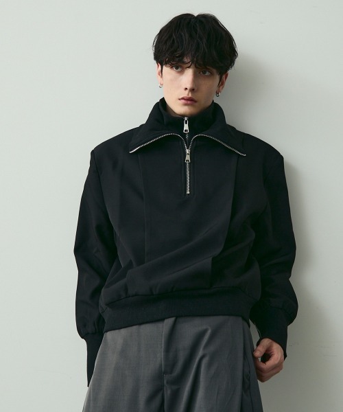 Shoowtime（ショウタイム） Short-Length Half-Zip Blouson / ショート