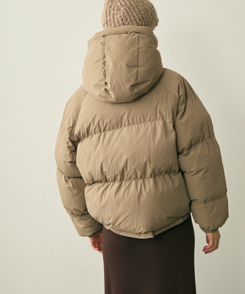 full/fill. ダウンコート ダウンジャケット hood pudding jacket