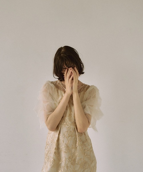 LE'RURE ドレス Fluffy sleeve pencil dress : ZOZOTOWN Yahoo!店