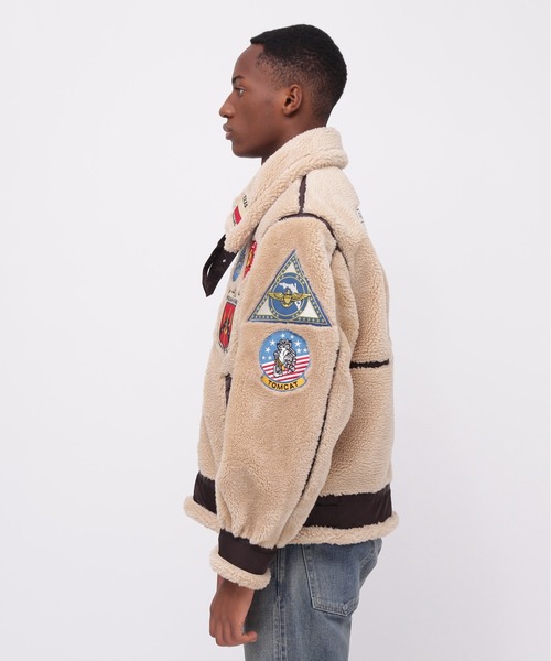 TOP GUN ブルゾン アウター RETRO BOA B-3 TOPGUN / レトロ ボア B-3