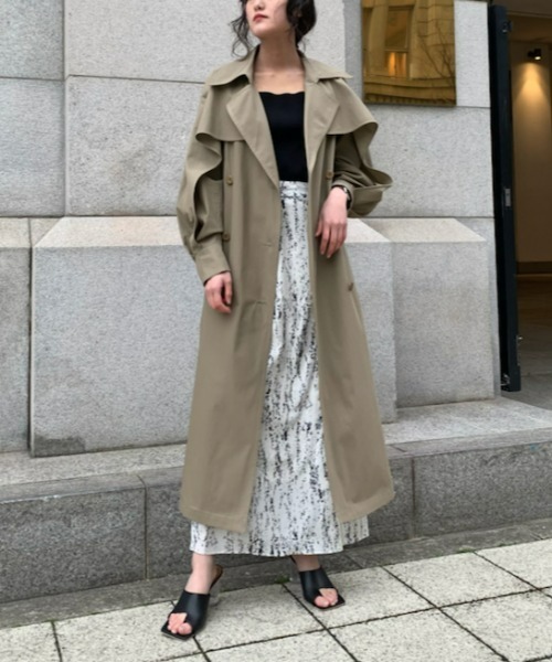 FRAY I.D（フレイ・アイディー） トレンチコート 0 ベージュ