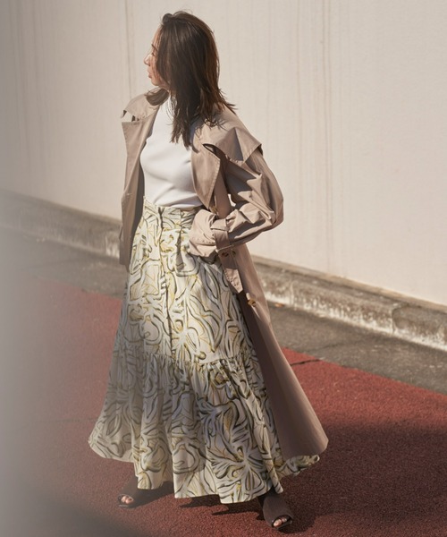 FRAY I.D（フレイ・アイディー） トレンチコート 0 ベージュ